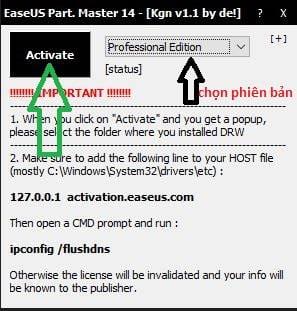 EaseUS Partition Master 17.6 - Quản lý phân vùng ổ cứng