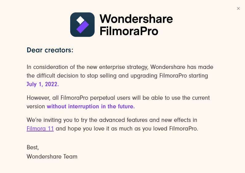 Wondershare Filmora 11 Pro Full Version