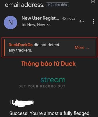 Tạo Email DuckDuckGo bảo vệ quyền riêng tư | @duck.com