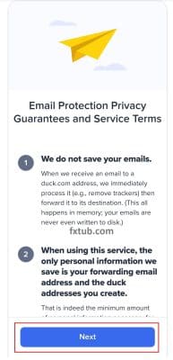 Tạo Email DuckDuckGo bảo vệ quyền riêng tư | @duck.com