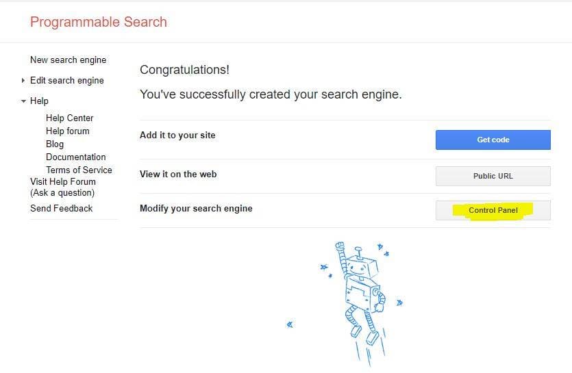 Hướng Dẫn Thêm Google Search Vào Website WordPress
